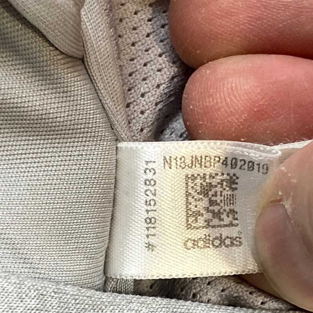 Adidas ClimaWarm Hoodie Mens M White Gray Pullover Performance CV7190 2017